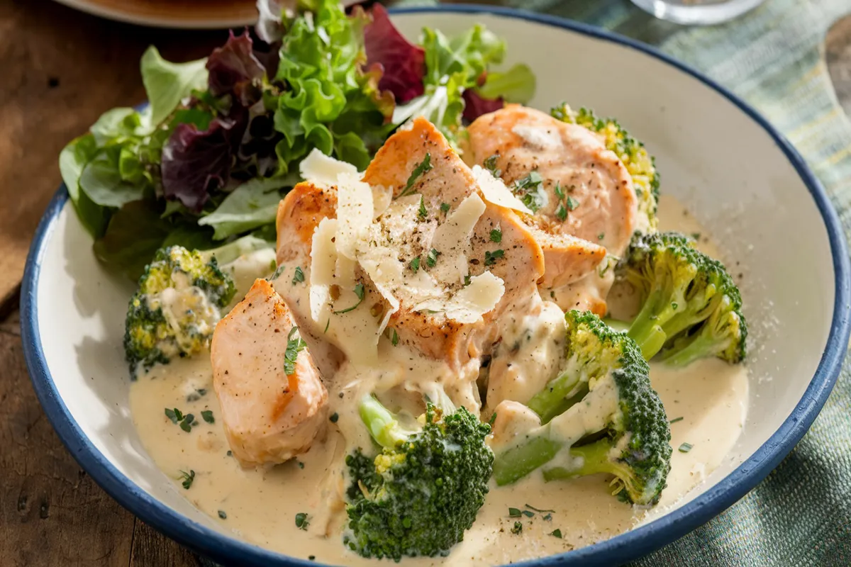 Chicken and Broccoli Alfredo