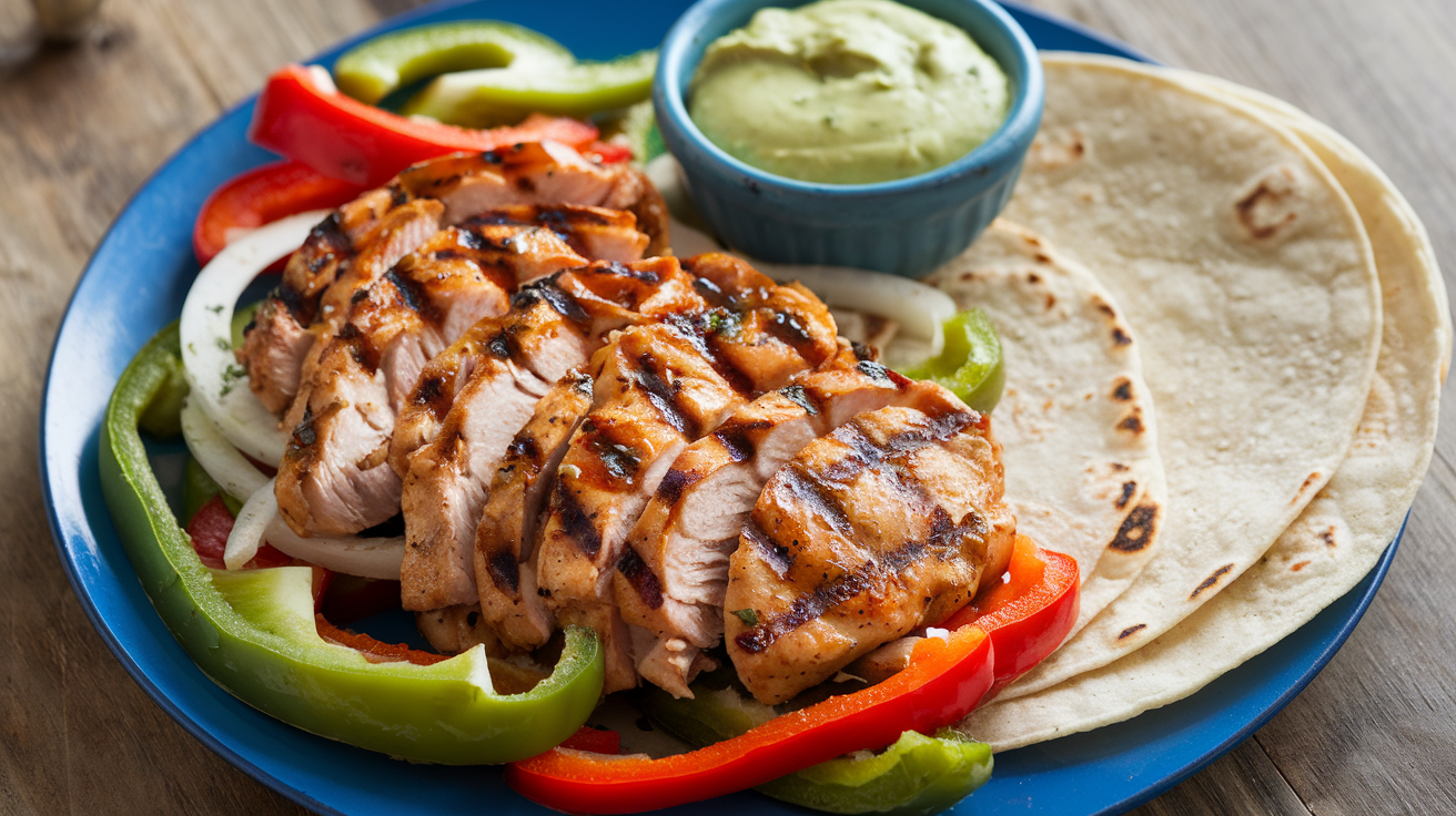 Blue Apron Chipotle Chicken Fajitas