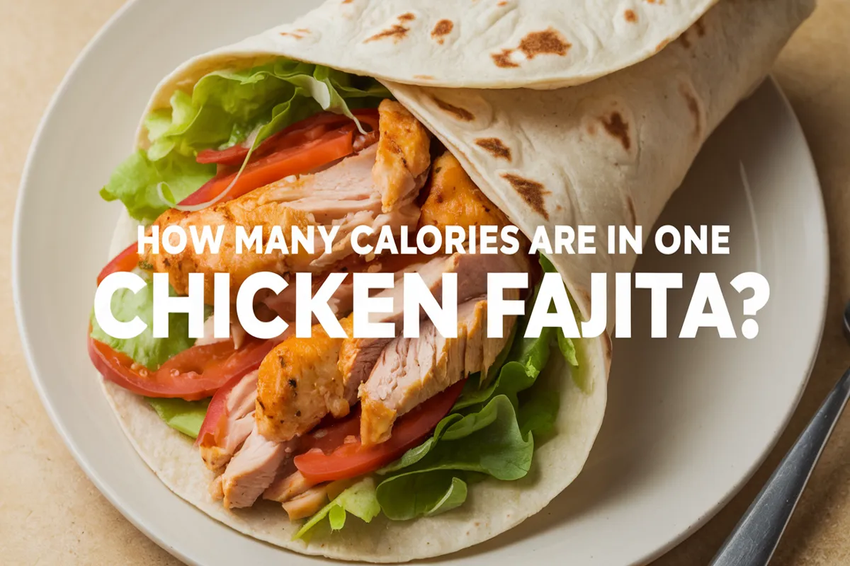 How Many Calories Are in One Chicken Fajita? Comprehensive Calorie Breakdown & Tips