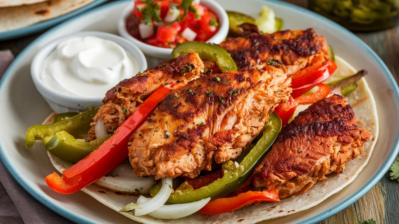 Healthy Chicken Fajitas