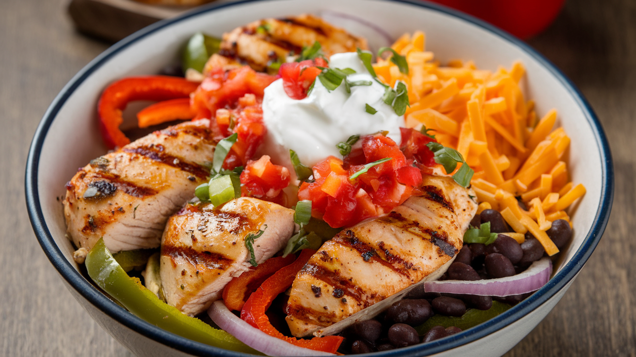 Chicken Fajita Bowl