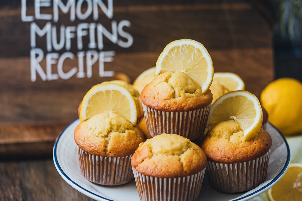 Lemon Muffins Recipe